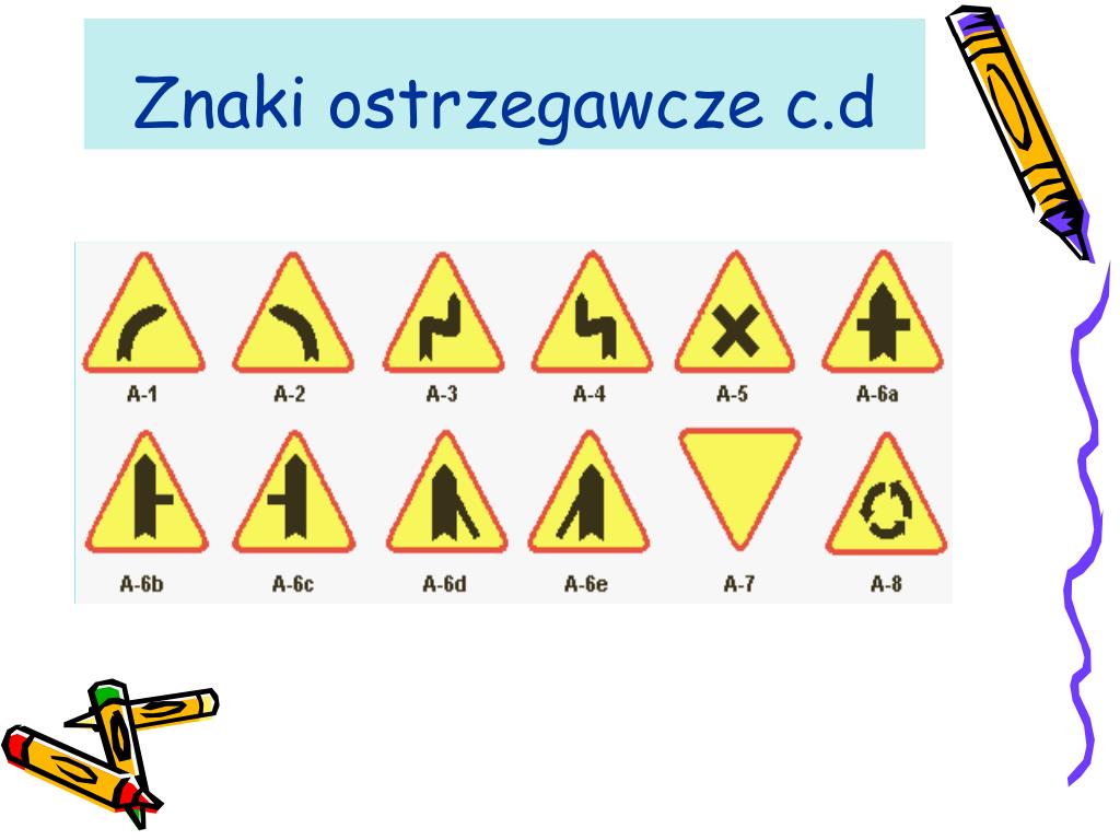 PPT - KARTA ROWEROWA PowerPoint Presentation, free download - ID:3874119 Znaki Drogowe Test Karta Rowerowa