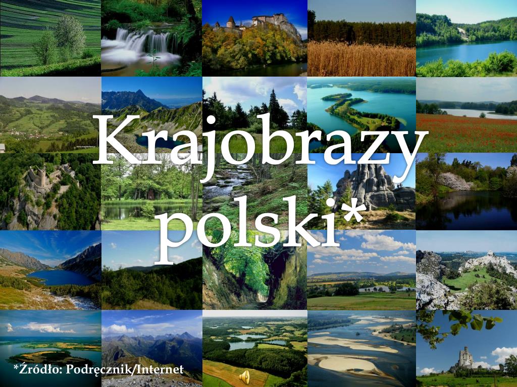 Geografia Sprawdzian Krajobrazy Polski