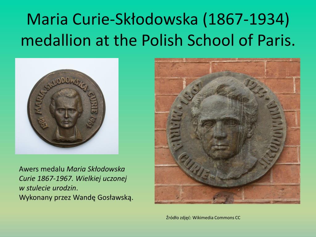 PPT - Maria Skłodowska – Curie kobieta wyprzedzająca epokę PowerPoint Ile Lat żyła Maria Skłodowska Curie