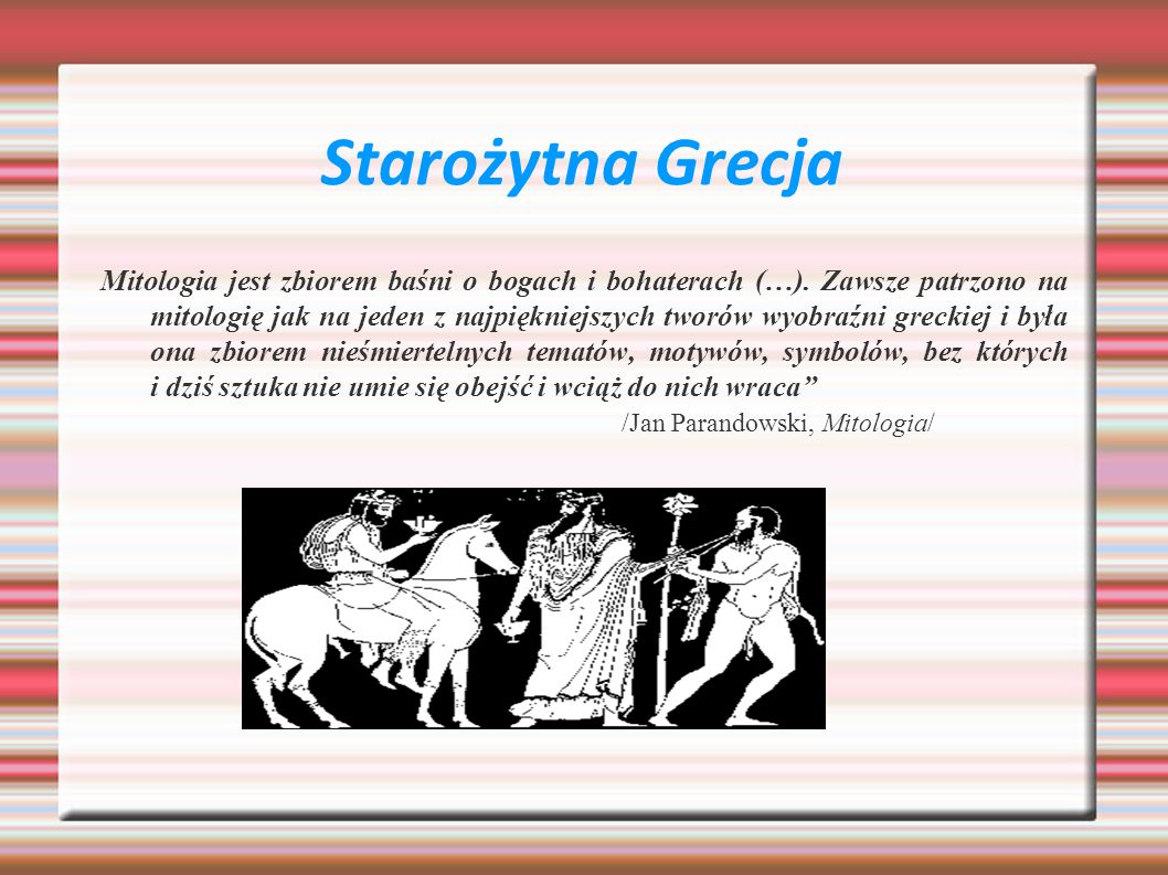 Mitologia Grecka Klasa 5 Powtórzenie