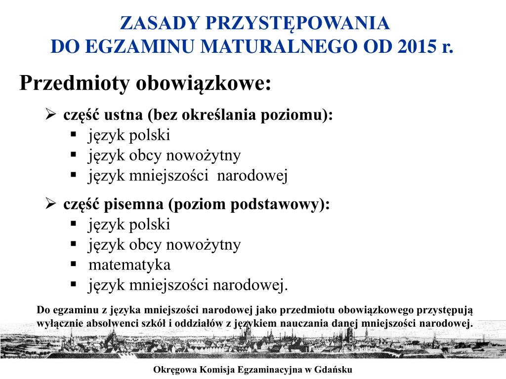 PPT - Okręgowa Komisja Egzaminacyjna w Gdańsku PowerPoint Presentation Okręgowa Komisja Egzaminacyjna W Gdańsku