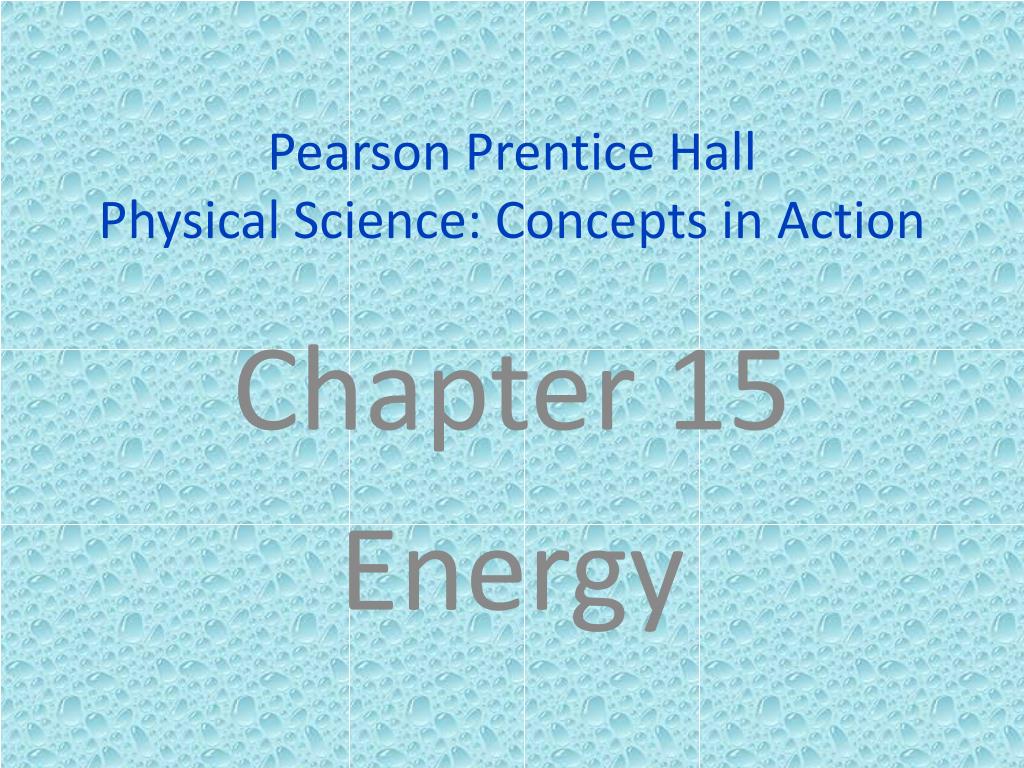 Physical Science Concepts In Action Answer Key