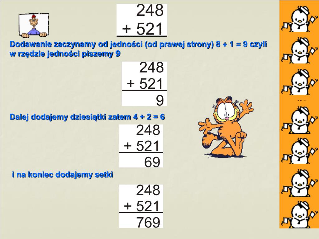 Dodawanie Odejmowanie Pisemne Klasa 4