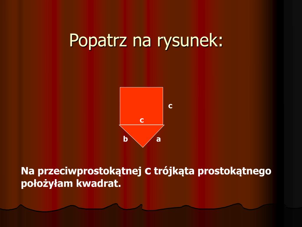 PPT - Pitagoras z Samos PowerPoint Presentation, free download - ID:5054963 Popatrz Na Rysunek Obok Z Lipy Do Wesolej