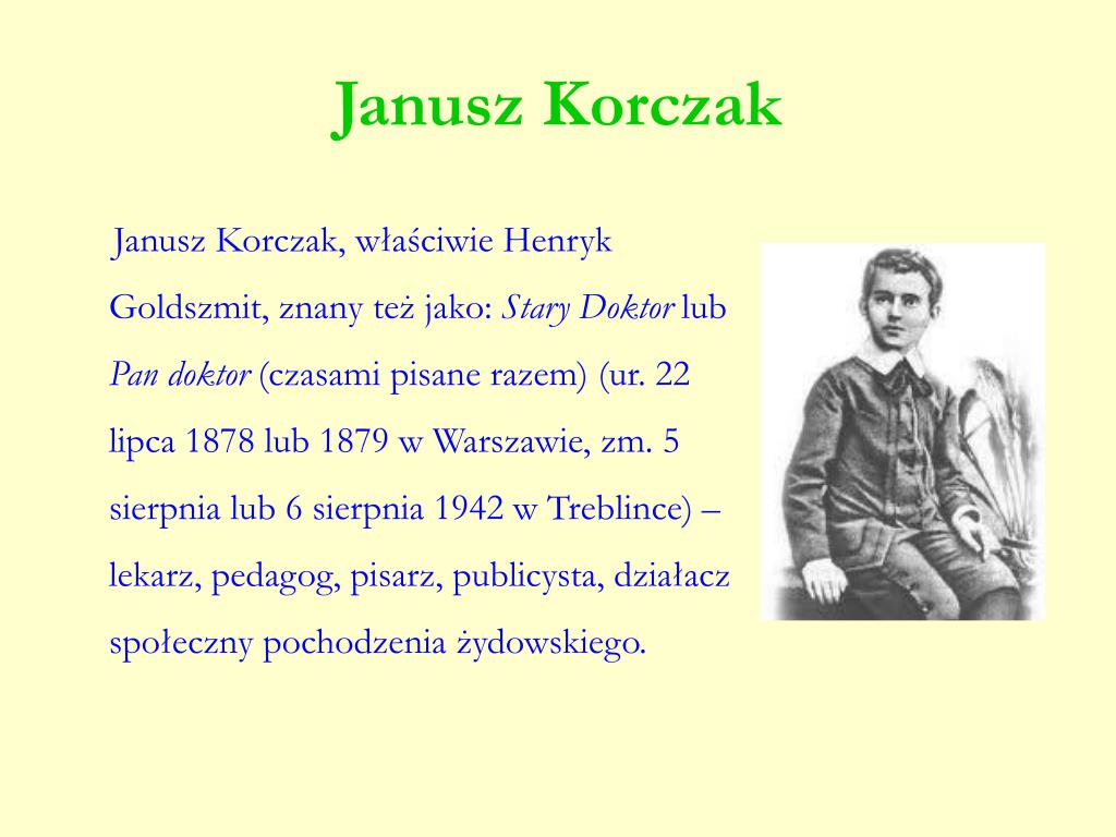 PPT - Prawa dziecka wg Janusza Korczaka PowerPoint Presentation, free Janusz Korczak Notatka Do Zeszytu