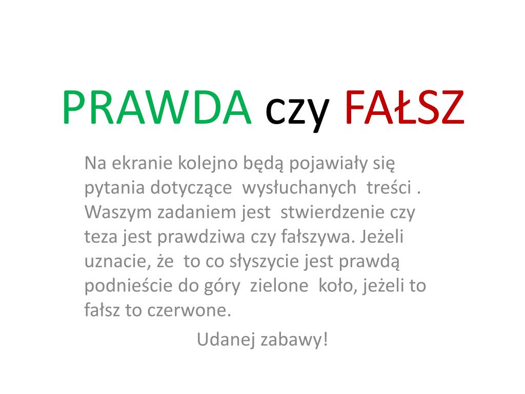 Prawda Czy Fałsz Pogromcy Mitów Online