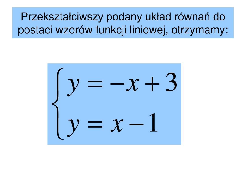 Funkcje Klasa 3 Gimnazjum Zadania