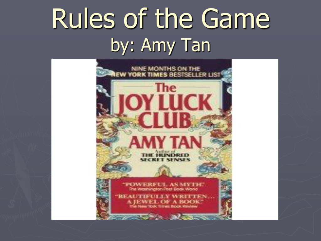 Rules Of The Game Amy Tan Questions Pdf