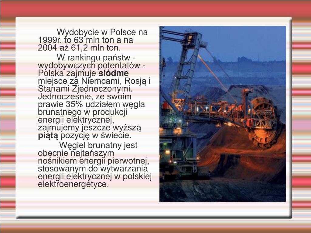 PPT - Surowce mineralne w Polsce PowerPoint Presentation, free download Skały I Surowce Mineralne W Polsce Film