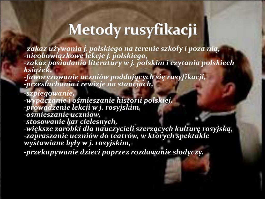 Metody Rusyfikacji W Syzyfowych Pracach