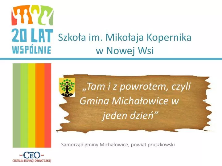 PPT - Szkoła im. Mikołaja Kopernika w Nowej Wsi PowerPoint Presentation Szkoła Im Mikołaja Kopernika W Koninie