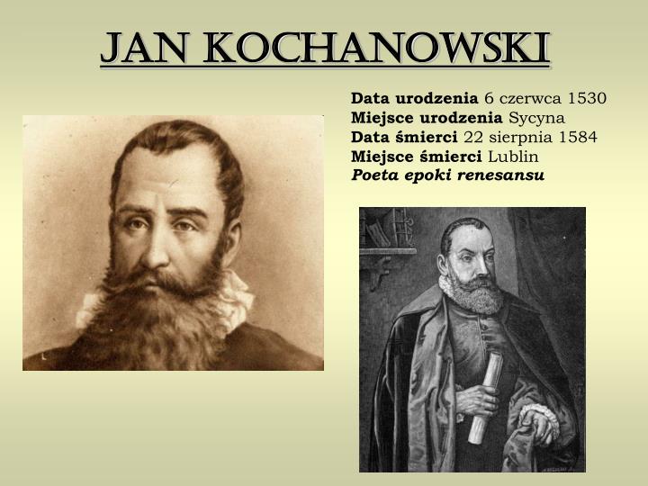 Dlaczego Jan Kochanowski Pisał Treny