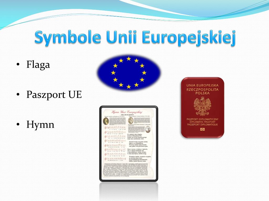 Wszystkie Symbole Unii Europejskiej