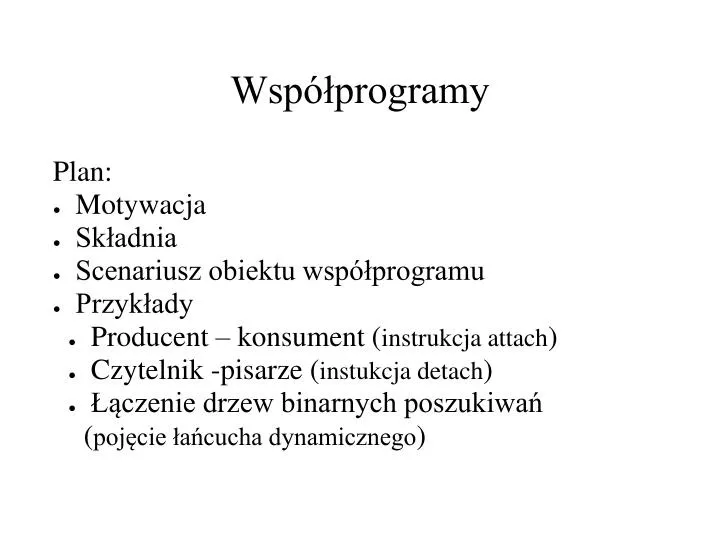 PPT - Współprogramy PowerPoint Presentation, free download - ID:6075632 Programy Operacyjne Europejskiej Współpracy Terytorialnej