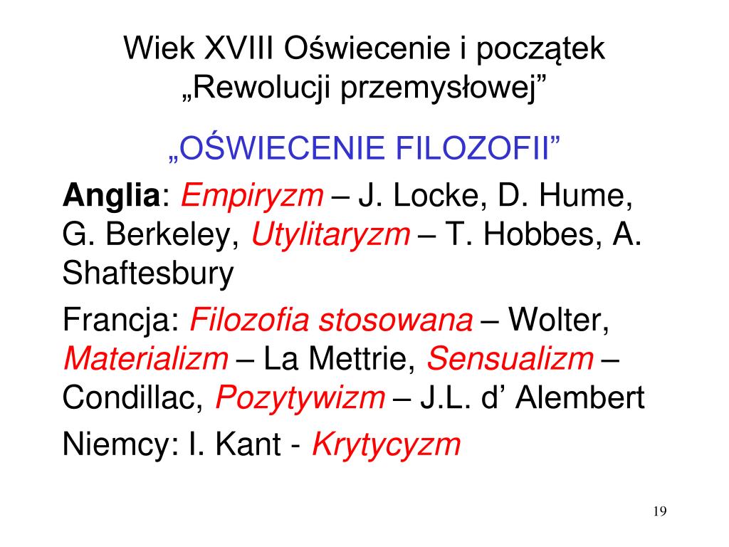 PPT - Wykład III PowerPoint Presentation, free download - ID:6272588 Oświecony Wiek Xviii Sprawdzian Chomikuj
