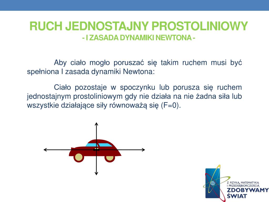 PPT - Zadanie projektowe PowerPoint Presentation, free download - ID Ruch Jednostajny Prostoliniowy I Zmienny