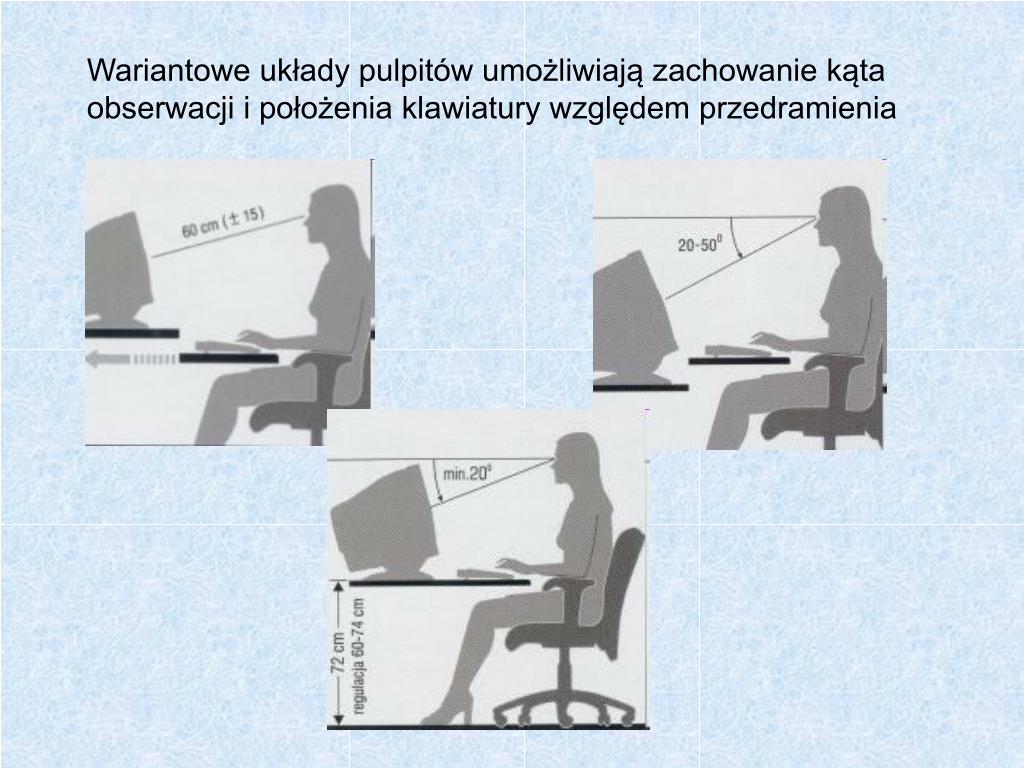 Bhp W Pracowni Komputerowej Prezentacja