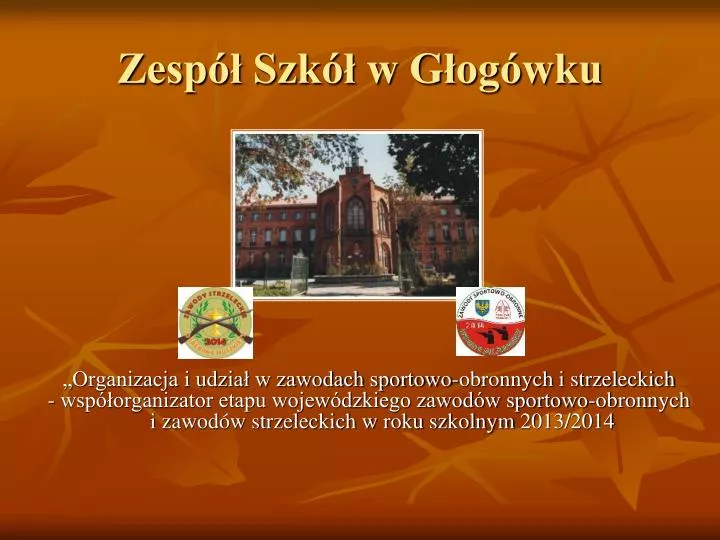 Zespl Szkl W Medyni Glogowskiej