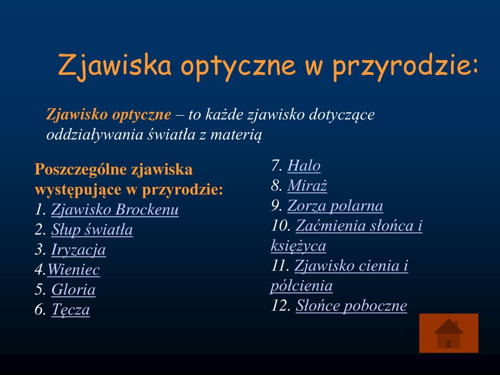 PPT - Zjawiska optyczne w przyrodzie PowerPoint Presentation, free Sprawdzian Siły W Przyrodzie Klasa 7