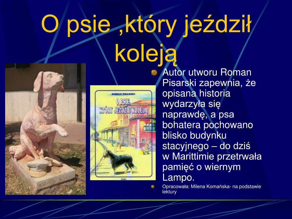 O Psie Który Jeździł Koleją Karta Pracy