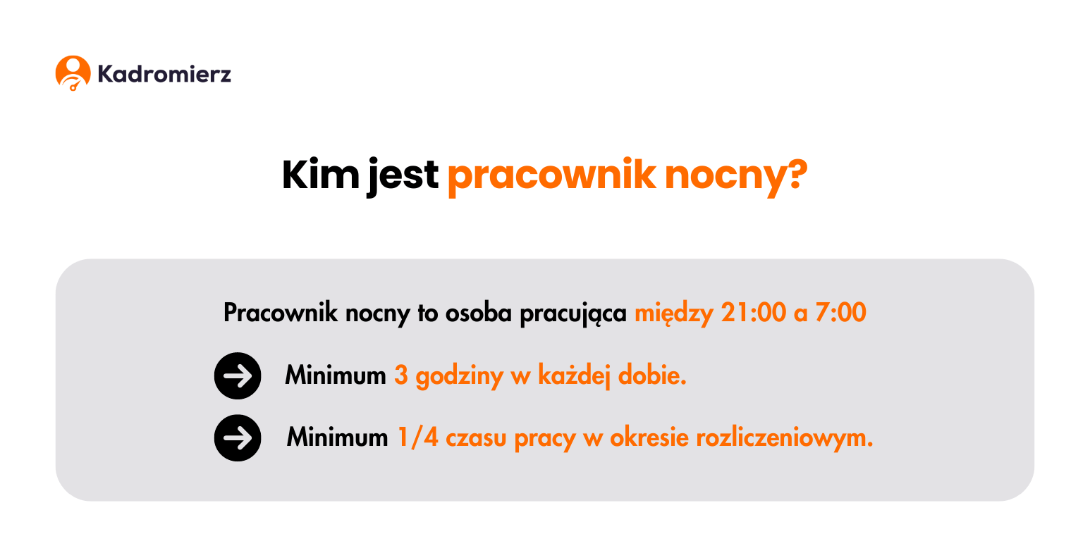 Praca W Godzinach Nocnych 2020