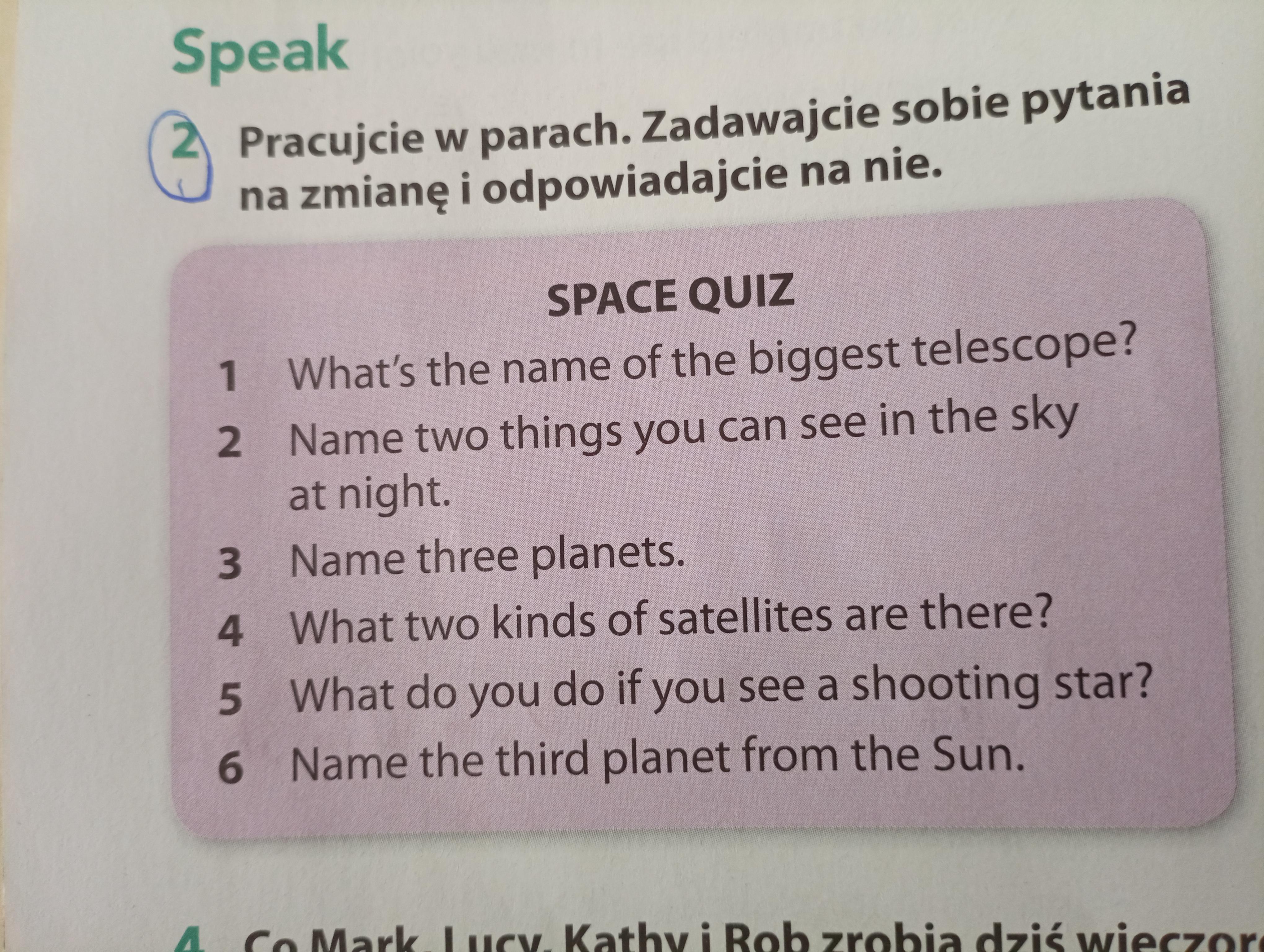 Pracujcie w parach. Zadawajcie sobie pytania na zmianę i odpowiadajcie Pracujcie W Parach Zadawajcie Pytania I Odpowiadajcie Na Nie