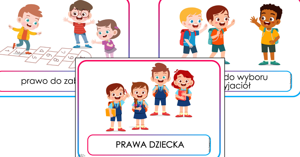 Prawa Dziecka Obrazki Do Druku
