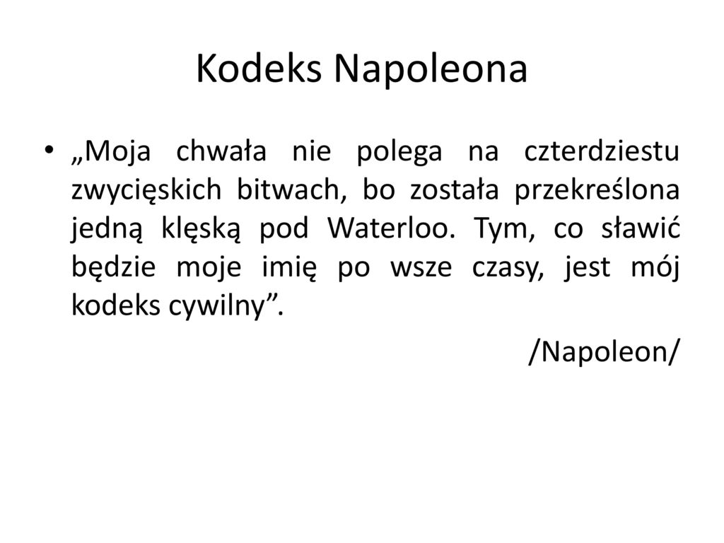 PRAWO CYWILNE WE FRANCJI w latach - ppt pobierz Powiedz Jakie Zmiany Wprowadził We Francji Kodeks Napoleona