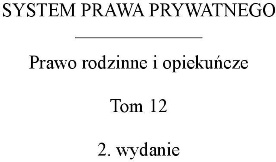 Marek Andrzejewski Prawo Rodzinne I Opiekuńcze Pdf