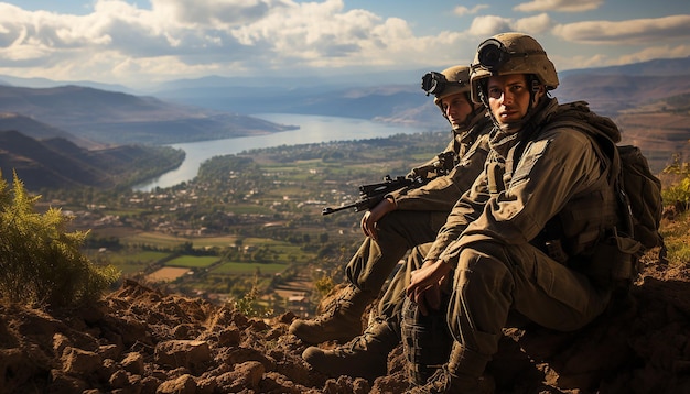 Premium Photo | Israeli soldiers combat photography Film O Robocie Który Chcial Być Człowiekiem