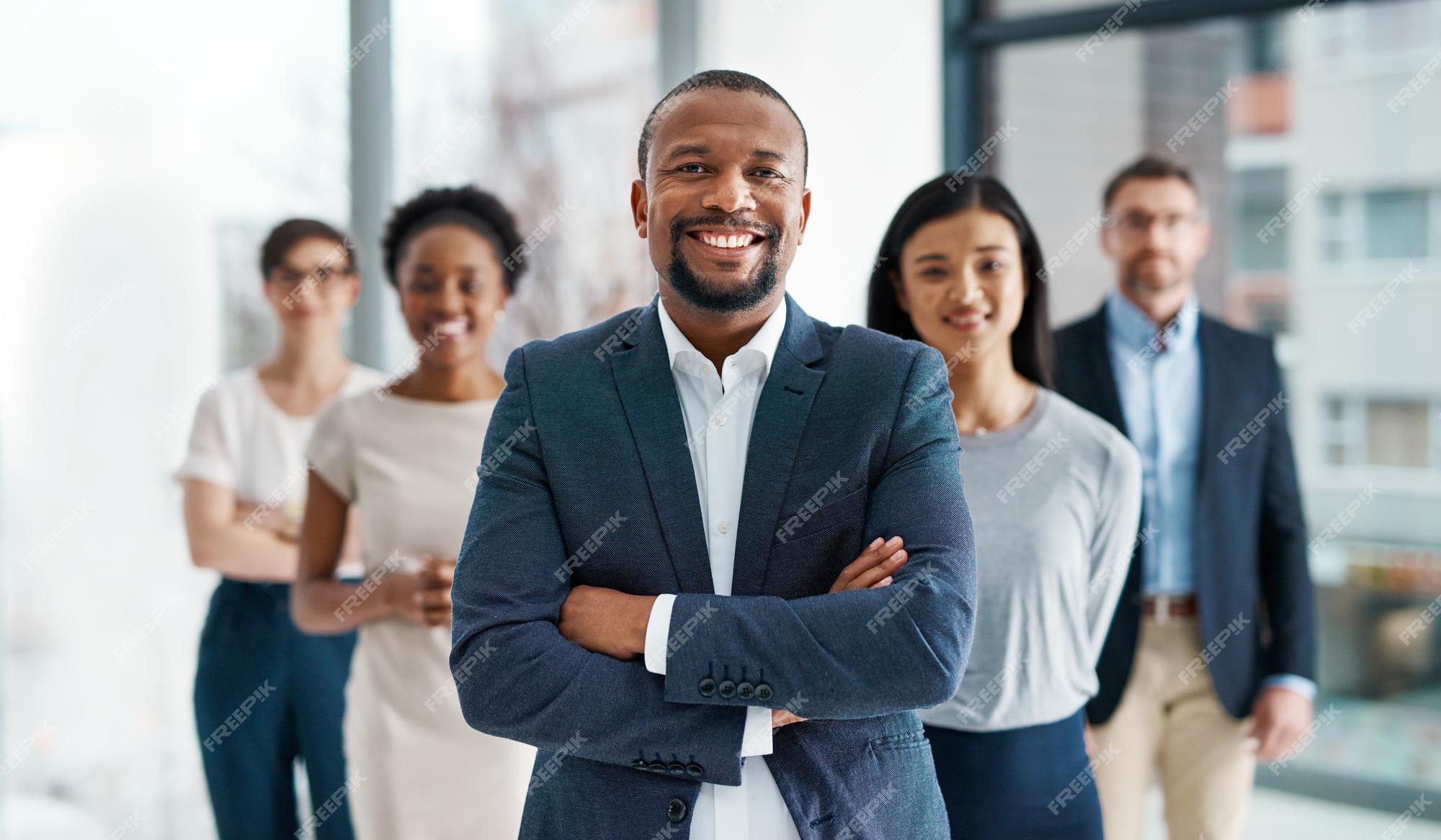 Premium Photo | Professional diverse and successful business team Corporate Social Responsibility Po Polsku