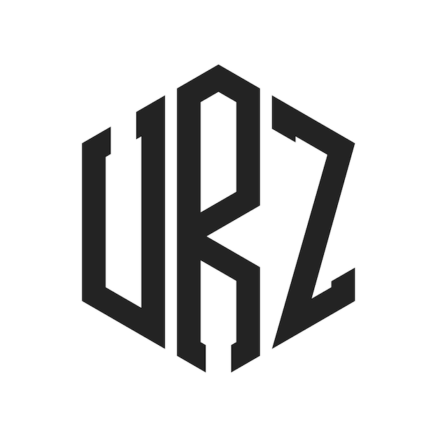 Premium Vector | URZ Logo Design Initial Letter URZ Monogram Logo using Urzędy Skarbowe Poznań Wykaz Ulic
