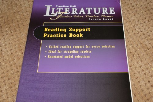 Prentice Hall Literature Timeless Voices Timeless Things Bronze Level Prentice Hall Literature Bronze Level Answer Key