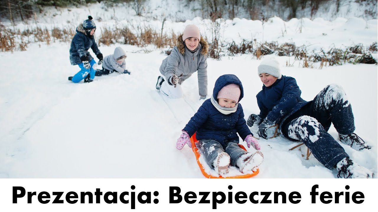 Bezpieczne Ferie Zimowe Film Edukacyjny Dla Dzieci