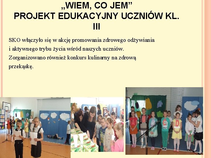 PREZENTACJA KONKURSOWA 20152016 ZESP SZK W WAGANOWICACH OSZCZDZAM Zespl Szkl Odziezowo Wlkienniczych Lublin