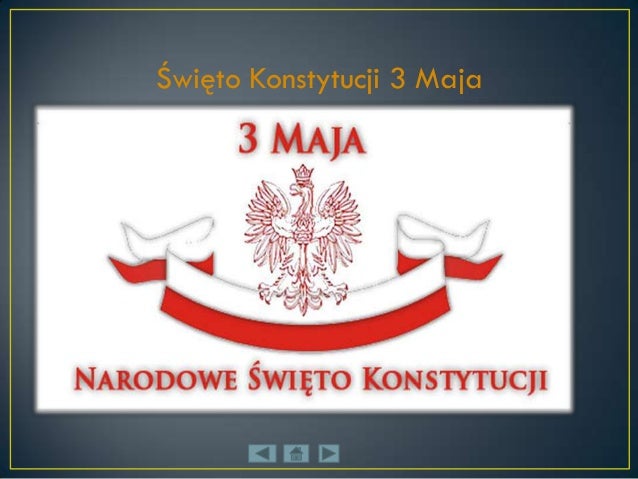 Rocznica Uchwalenia Konstytucji 3 Maja Prezentacja Multimedialna