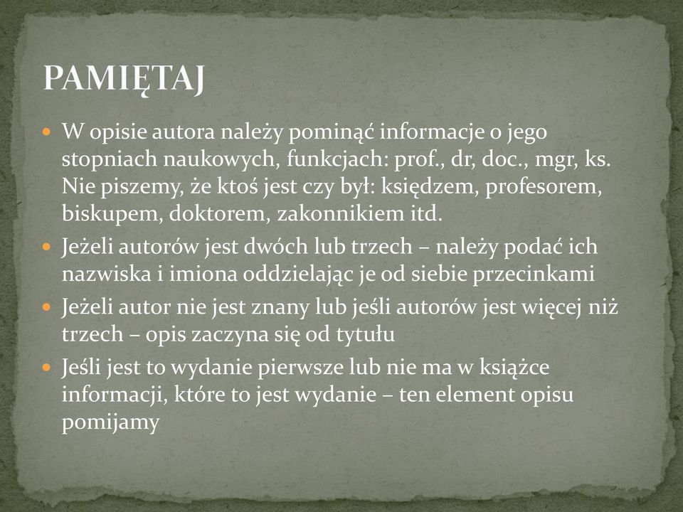 PREZENTACJA MATURALNA - PDF Free Download Napisz Imiona I Nazwiska Trzech Autorów Książek Dla Dzieci