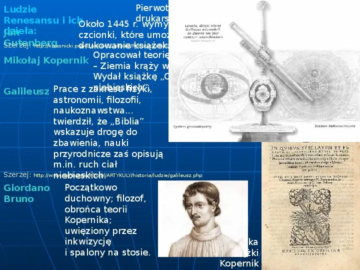 Prezentacja narodziny nowożytnego świata - Świat prezentacji Narodziny Nowozytnego Swiata