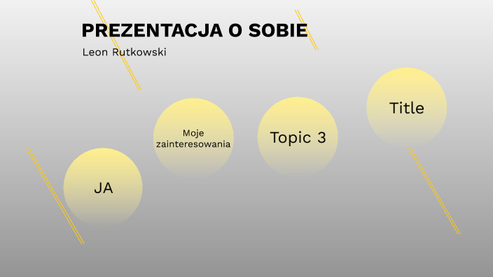 Prezentacja o sobie by on Prezi Opis O Sobie Na Portal Randkowy