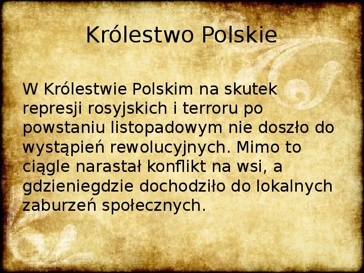 Prezentacja wiosna ludów na ziemiach polskich - Świat prezentacji Wiosna Ludow Na Ziemiach Polskich
