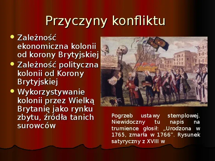 Prezentacja wojna o niepodległość usa - Świat prezentacji Przyczyny Wojny O Niepodległość Usa