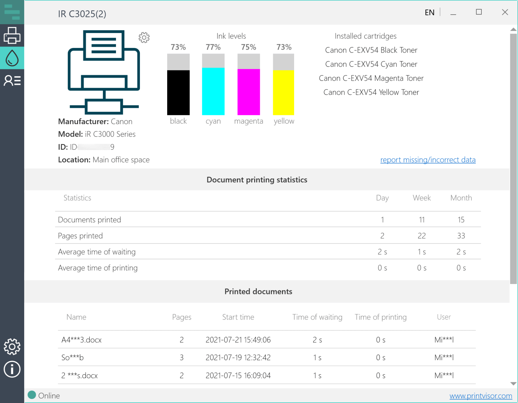 Printer Monitoring Software | PrintVisor Monitors Printers Status Lights Are All Examples Of