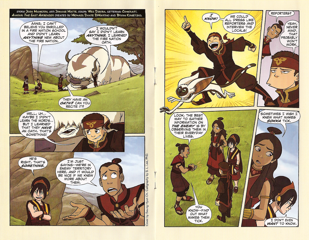 Avatar The Last Airbender Comics