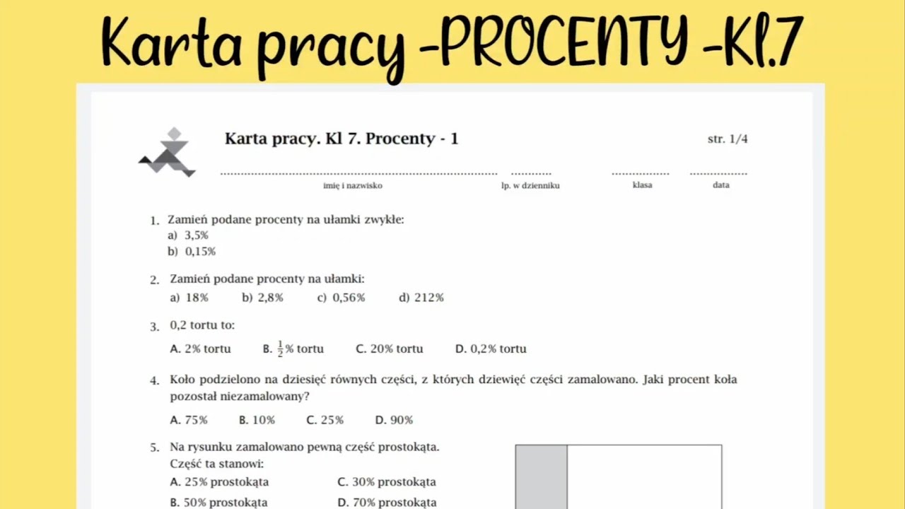Liczby I Działania Klasa 7 Sprawdzian Pdf Gwo