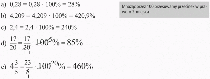 Procenty - wprowadzenie - Matematyka - Opracowania.pl Sprawdzian Z Dzialu Procenty Matematyka 1