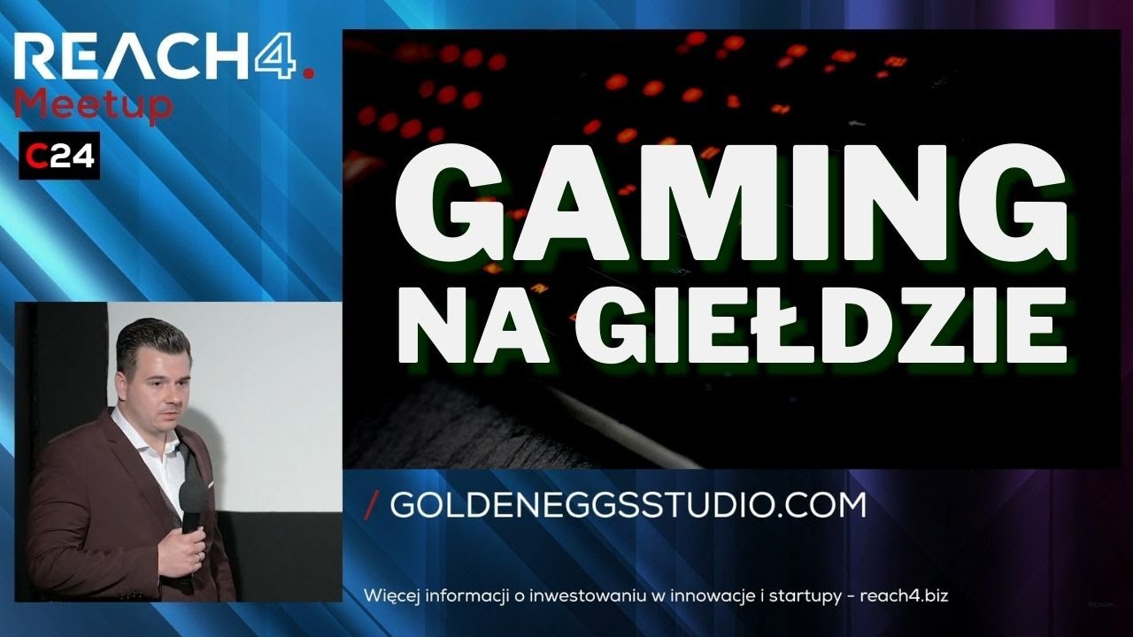 Producenci gier liczą na inwestorów | Prezentacja startupu Golden Eggs Producenci Gier Komputerowych Na Giełdzie