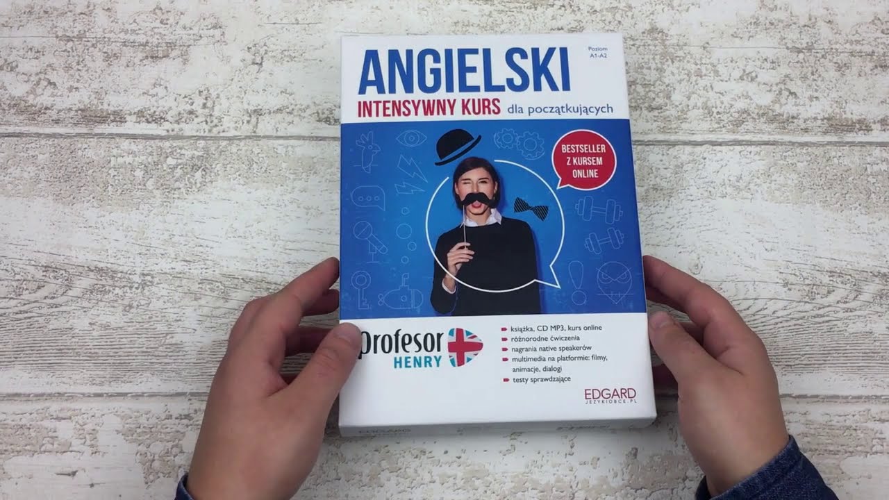 Profesor Henry. Angielski. Intensywny kurs dla początkujących | kurs od Profesor Henry Intensywny Kurs Angielski A1 B2