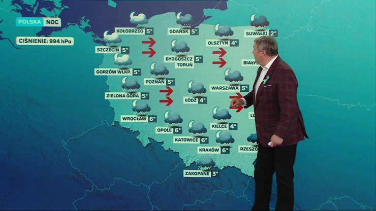 Prognoza pogody - piątek, 17 lutego - wieczór - wideo - PolsatNews.pl Do Składników Pogody Zaliczamy
