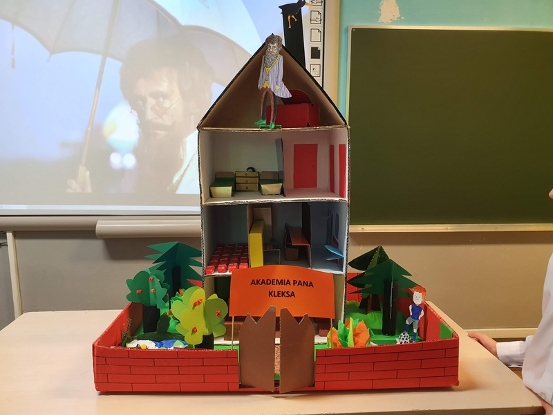 Projekt makiety „Akademii Pana Kleksa” - Zespół Szkół nr 2 w Sosnowcu Jak Zrobić Makietę Akademii Pana Kleksa