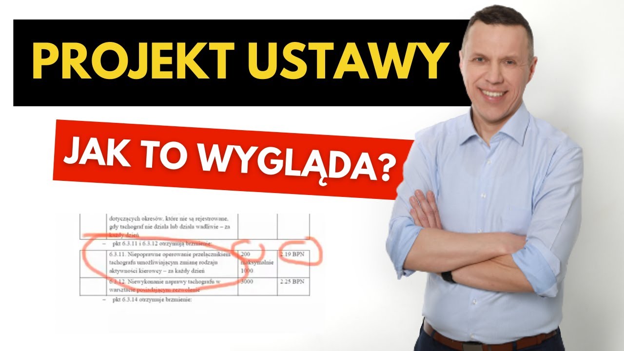 Ustawa O Czasie Pracy Kierowcy 2017